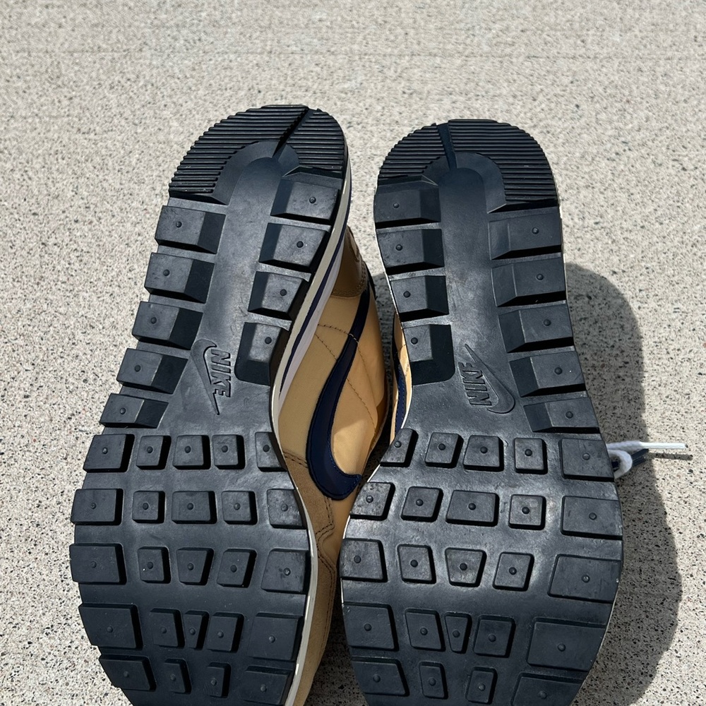 Nike X Sacai vaporwaffle Mens “Sesame Blue Void” - Picture 6 of 7